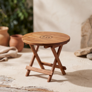 Acacia Folding Bistro Table
