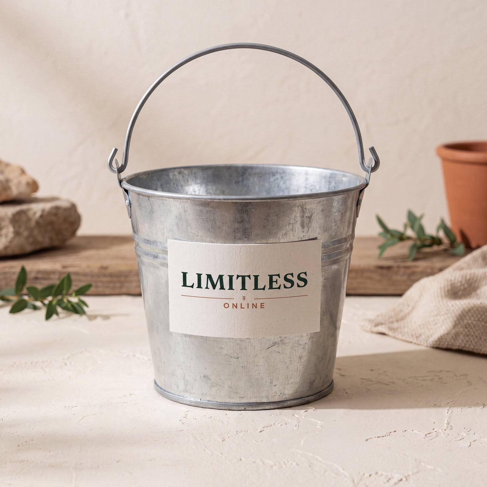 Galvanized Utility Bucket