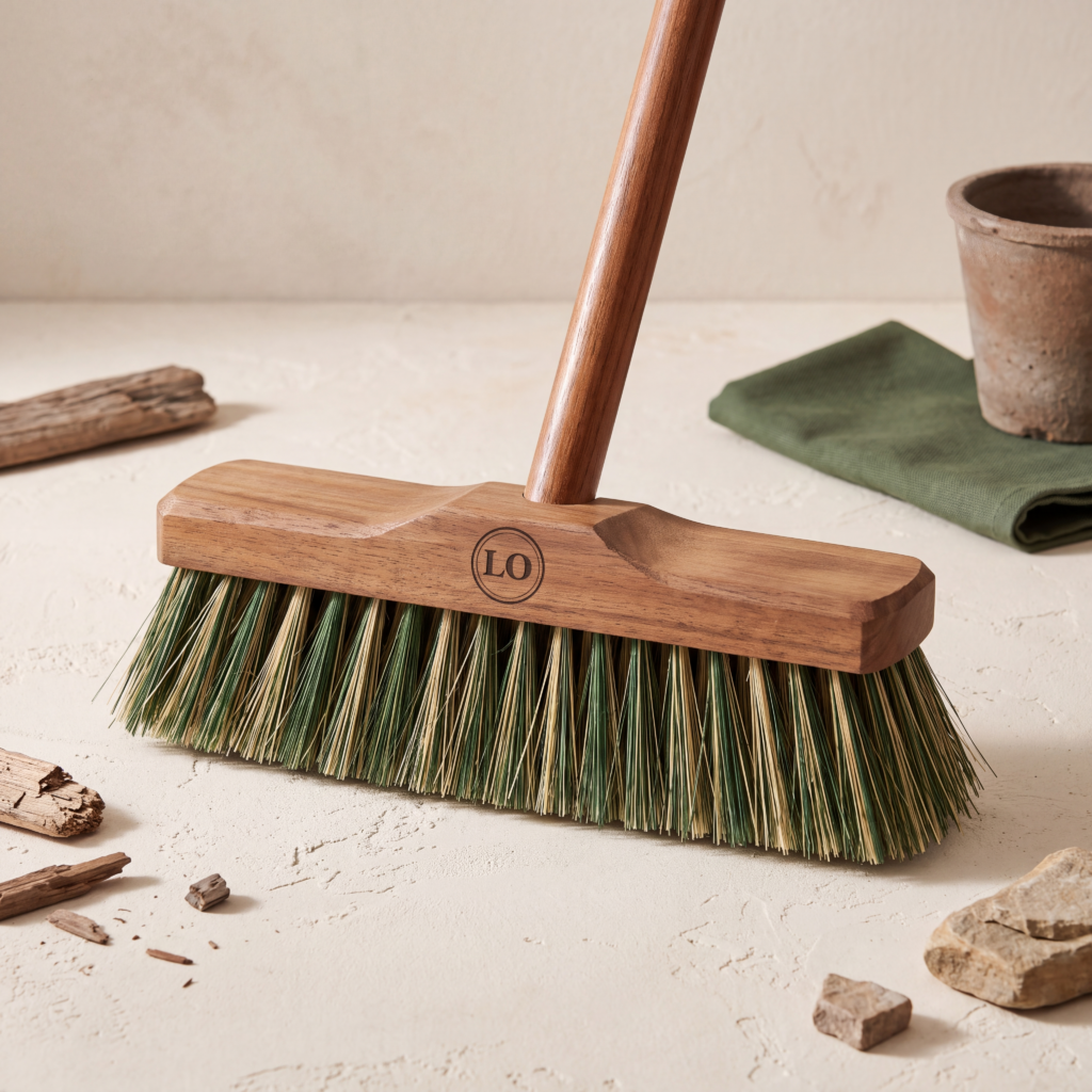 Hardwood Push Broom
