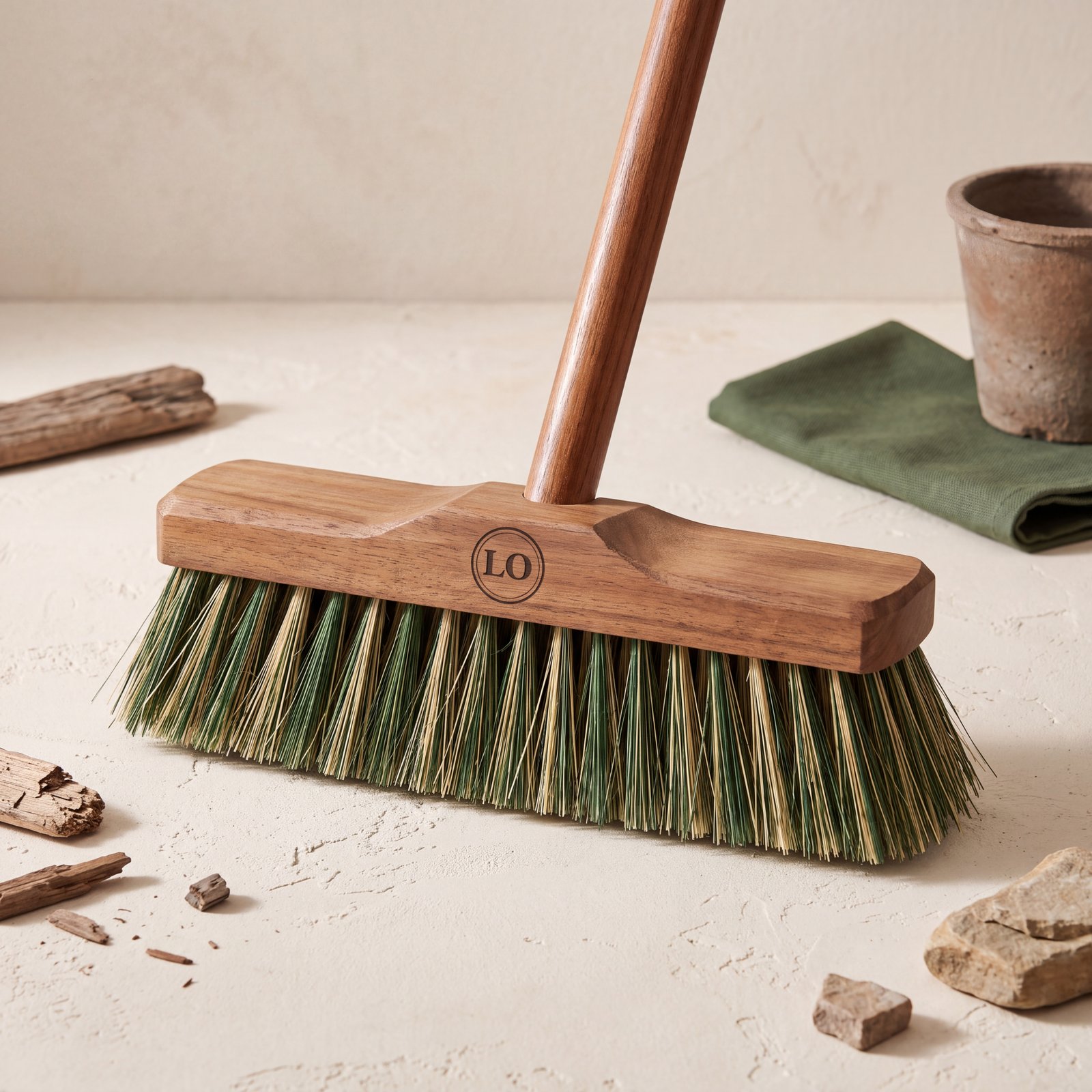 Hardwood Push Broom