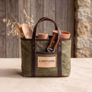 Waxed Canvas Tool Bag